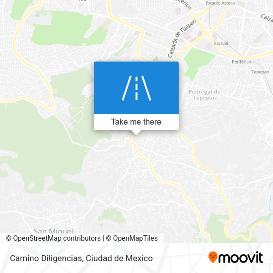 Camino Diligencias map