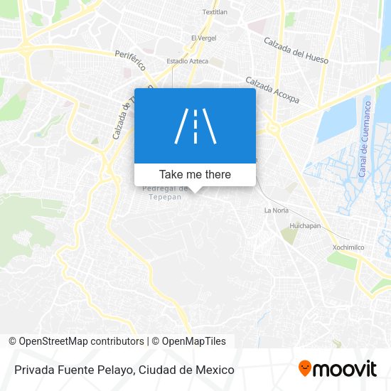 Mapa de Privada Fuente Pelayo