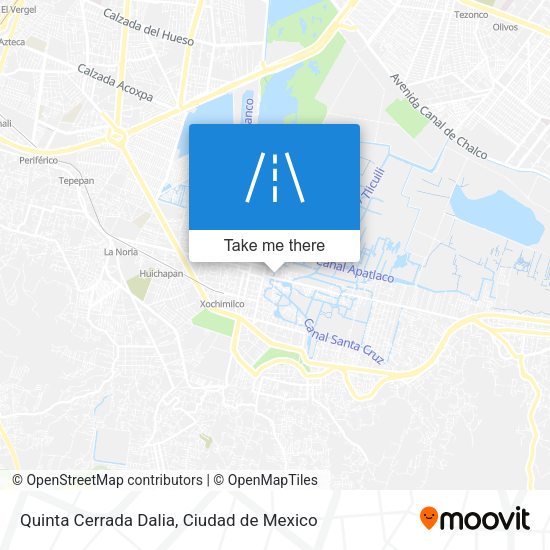 Quinta Cerrada Dalia map