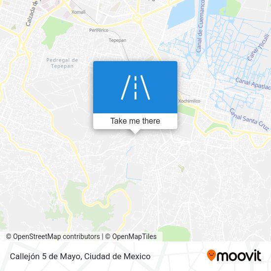 Mapa de Callejón 5 de Mayo