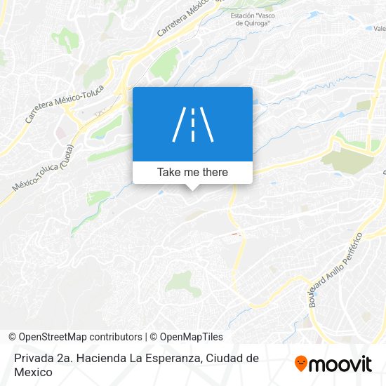 Privada 2a. Hacienda La Esperanza map