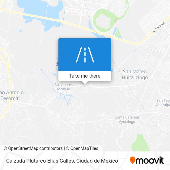 Calzada Plutarco Elías Calles map
