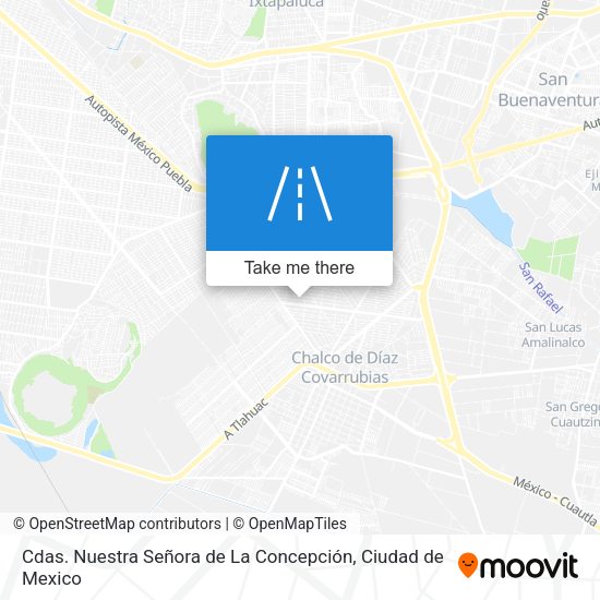 Cdas. Nuestra Señora de La Concepción map