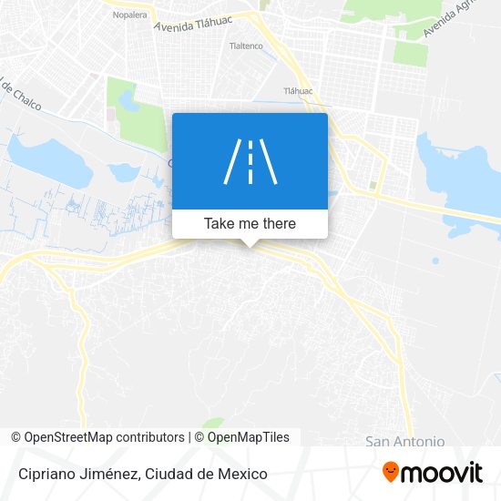 Mapa de Cipriano Jiménez