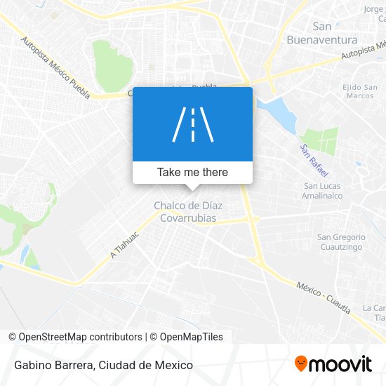 Mapa de Gabino Barrera