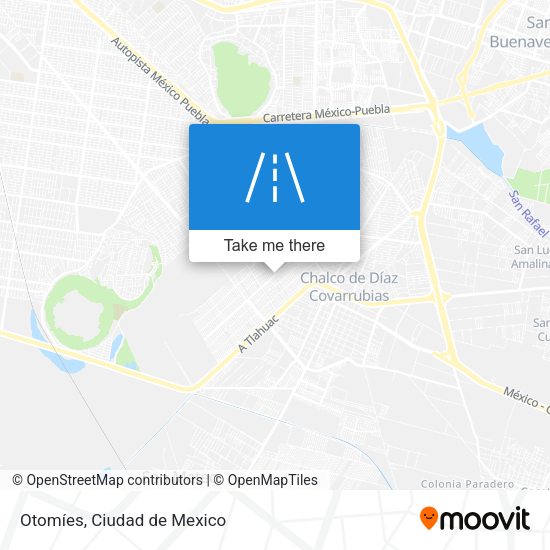 Mapa de Otomíes
