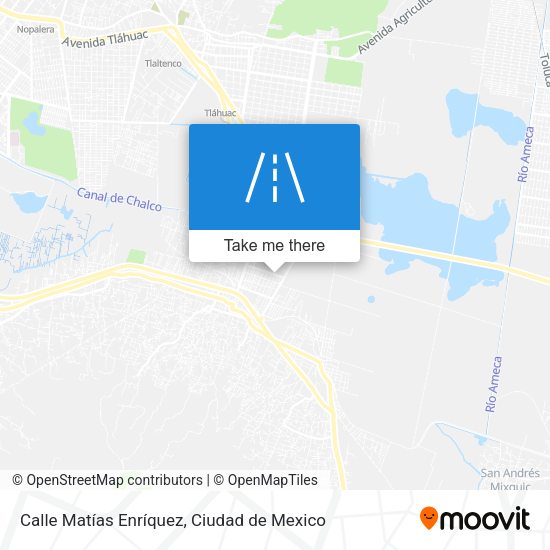 Calle Matías Enríquez map