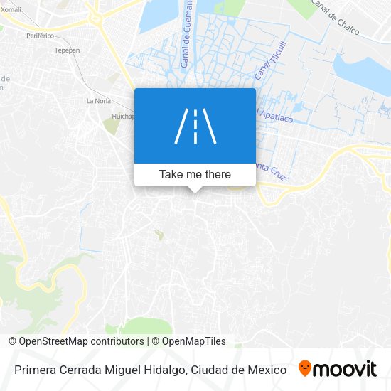 Primera Cerrada Miguel Hidalgo map