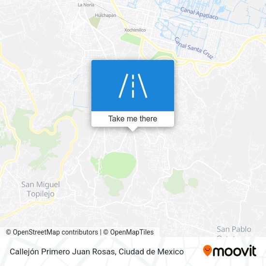Callejón Primero Juan Rosas map