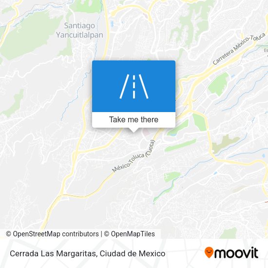 Cerrada Las Margaritas map