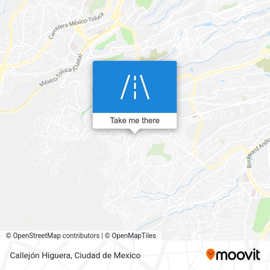 Mapa de Callejón Higuera