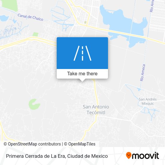 Primera Cerrada de La Era map