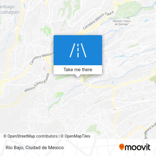 Río Bajo map