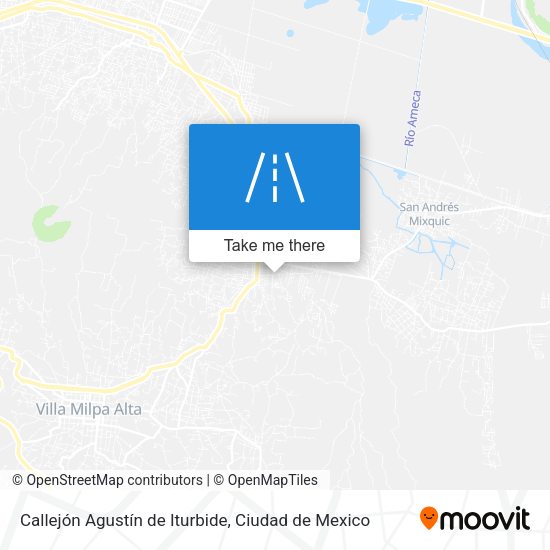 Callejón Agustín de Iturbide map