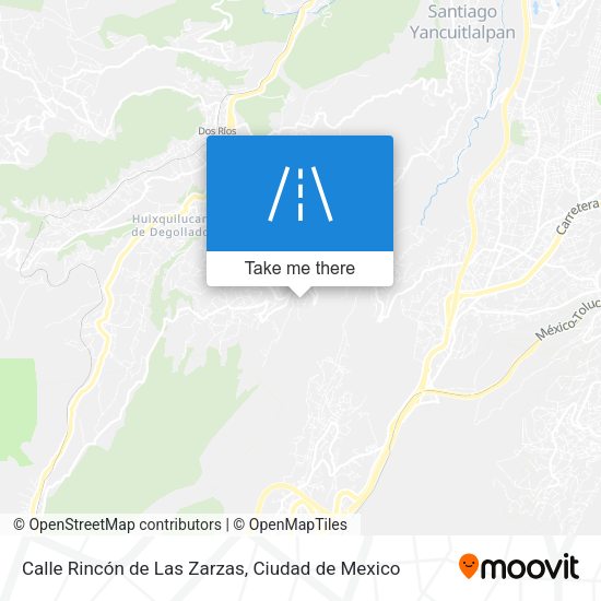 Mapa de Calle Rincón de Las Zarzas