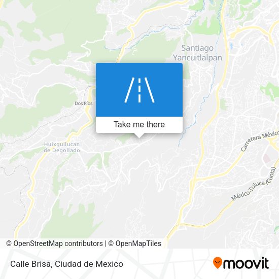 Mapa de Calle Brisa