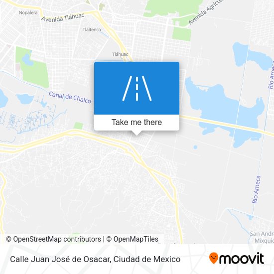 Mapa de Calle Juan José de Osacar
