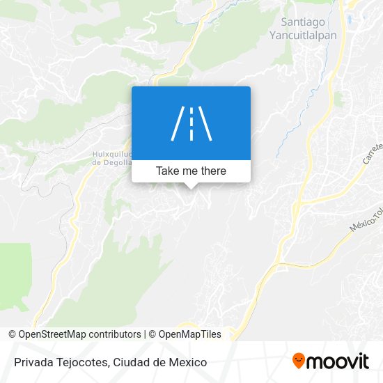 Privada Tejocotes map