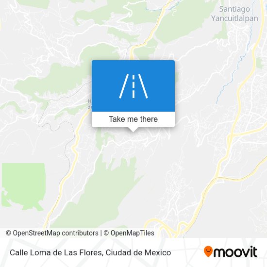 Calle Loma de Las Flores map
