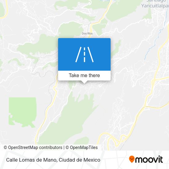 Calle Lomas de Mano map