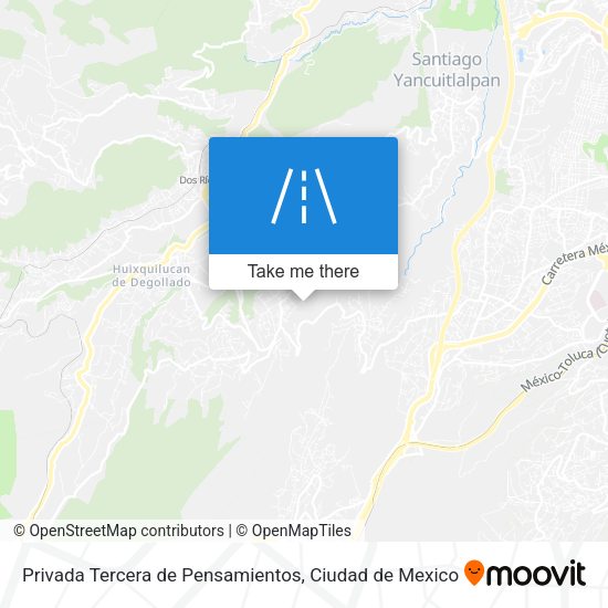 Mapa de Privada Tercera de Pensamientos