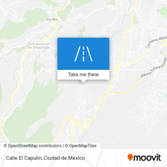 Mapa de Calle El Capulín