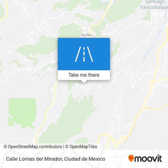 Calle Lomas del Mirador map