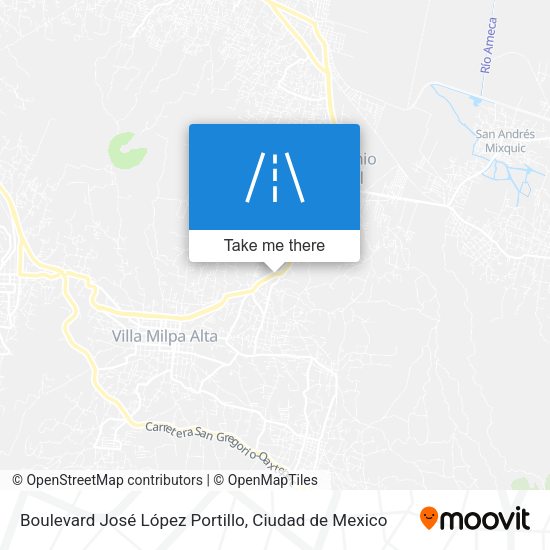 Boulevard José López Portillo map