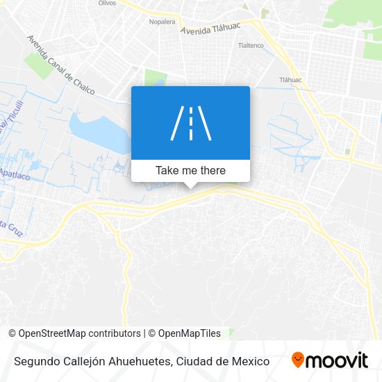 Mapa de Segundo Callejón Ahuehuetes
