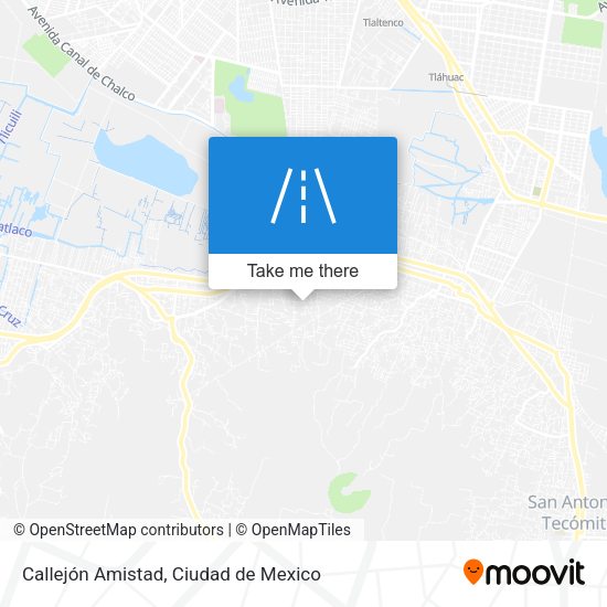 Mapa de Callejón Amistad