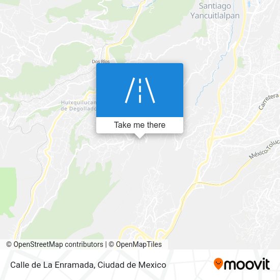 Calle de La Enramada map
