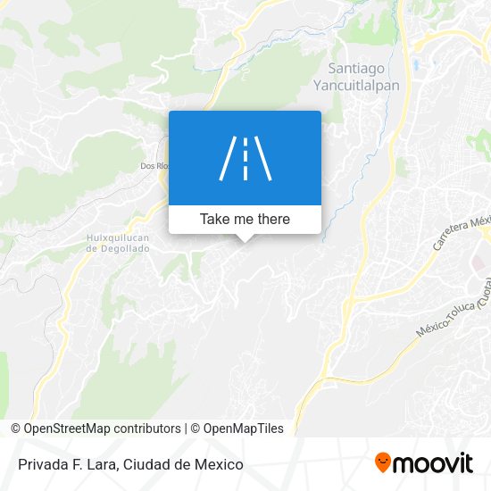 Privada F. Lara map