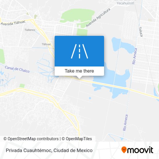 Privada Cuauhtémoc map