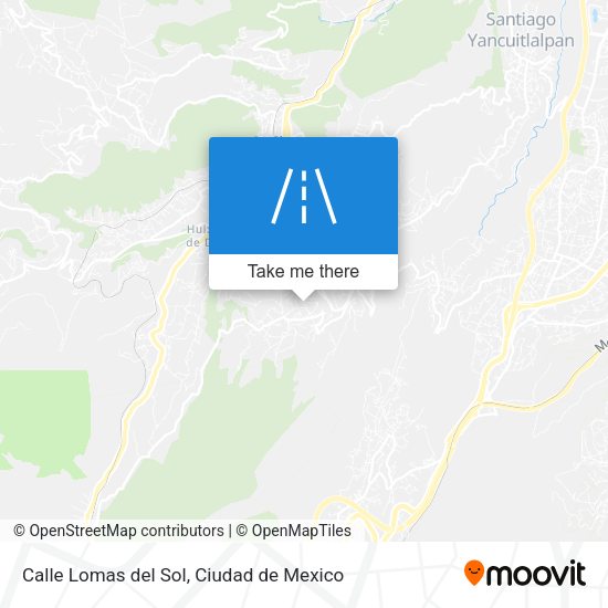 Mapa de Calle Lomas del Sol