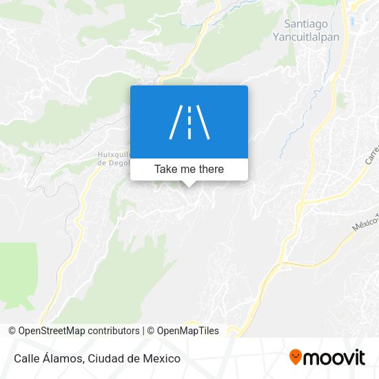 Calle Álamos map
