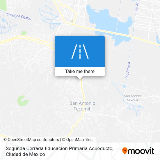 Mapa de Segunda Cerrada Educación Primaría Acueducto