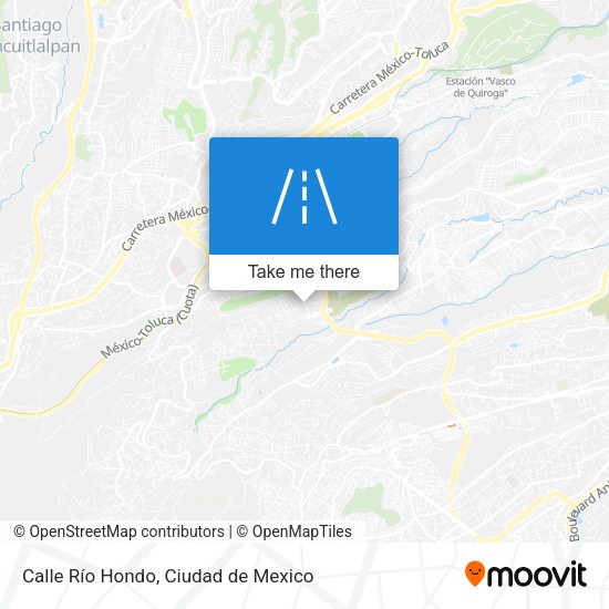 Calle Río Hondo map