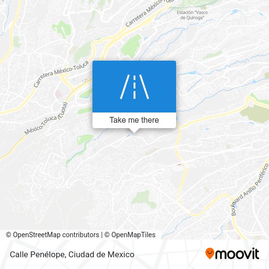 Calle Penélope map