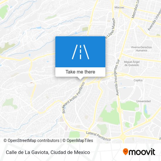 Calle de La Gaviota map