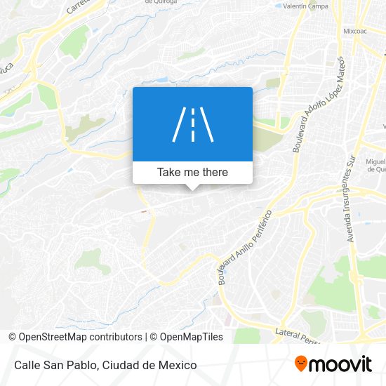 Mapa de Calle San Pablo