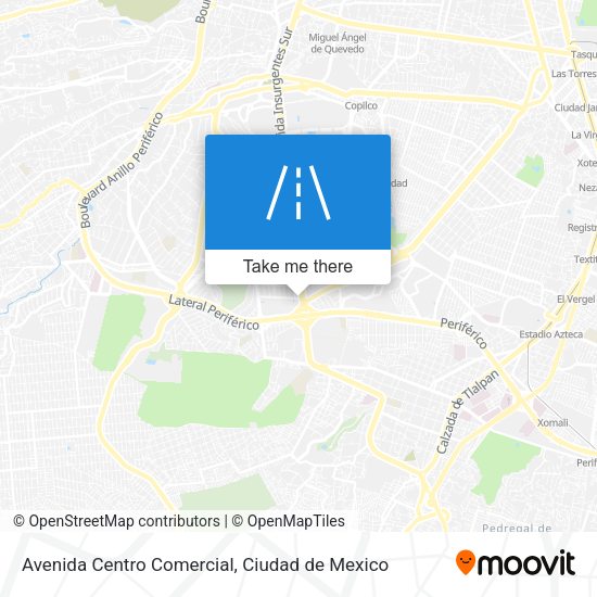 Mapa de Avenida Centro Comercial