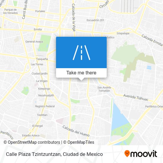 Calle Plaza Tzintzuntzan map