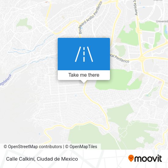 Calle Calkiní map