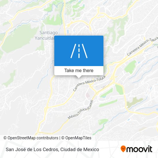 San José de Los Cedros map