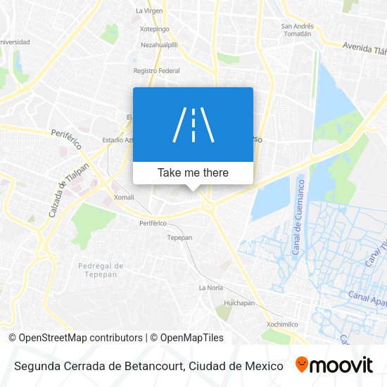 Segunda Cerrada de Betancourt map