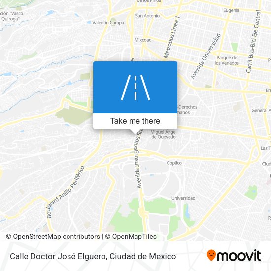 Calle Doctor José Elguero map