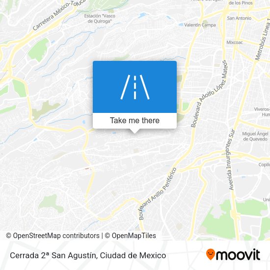 Cerrada 2ª San Agustín map