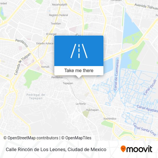 Calle Rincón de Los Leones map
