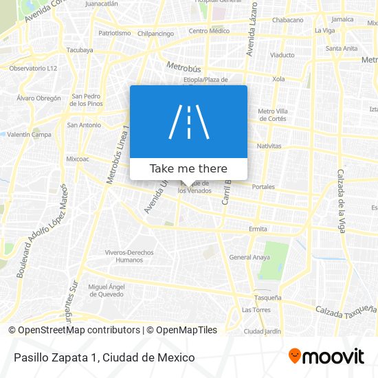 Pasillo Zapata 1 map