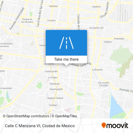 Calle C Manzana VI map